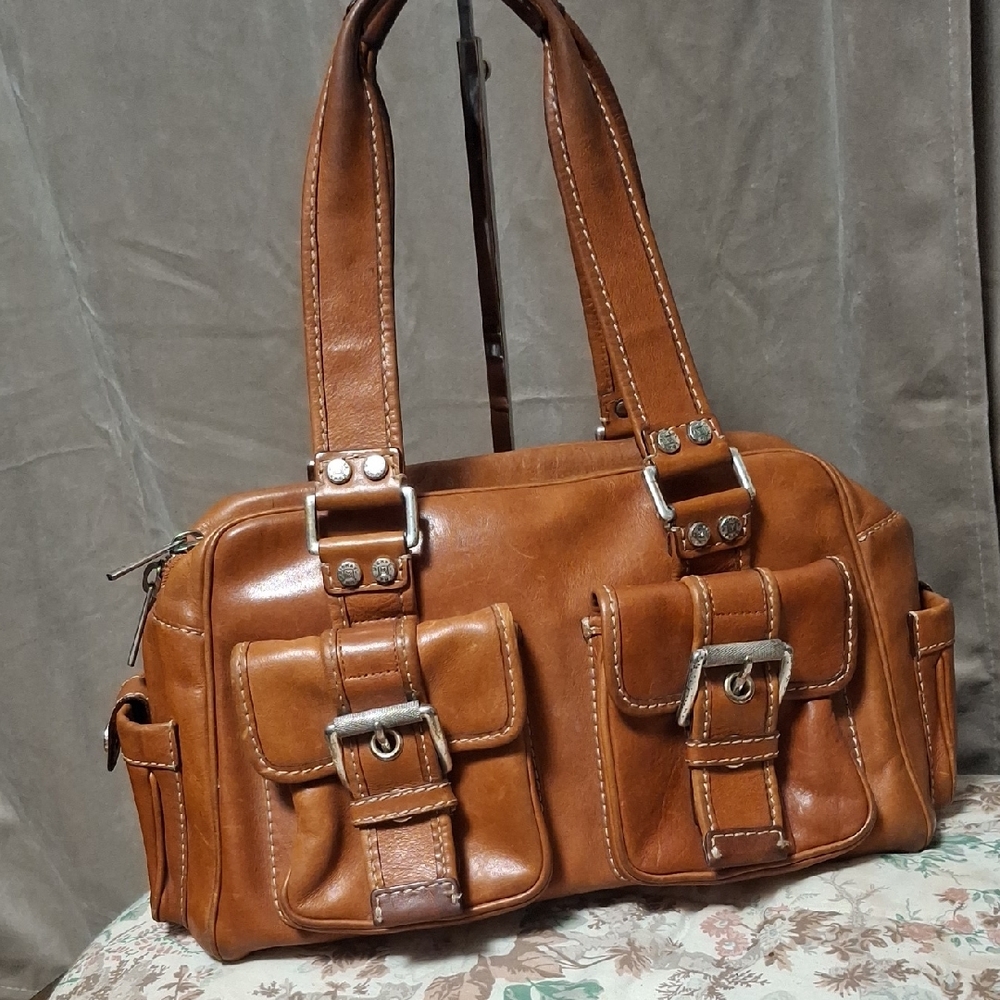 Michael Kors Tan Satchel Bag